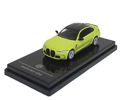 PARAGON PARA64 BMW M3 G80 Sao Paulo Желтый LHD Универсальный Мини-Автомобиль Готовый Продукт 1/64