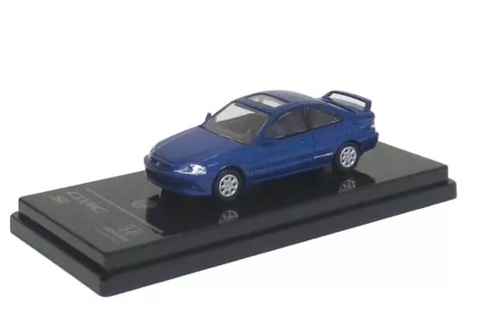 PARAGON PARA64 Honda Civic Si 1999 Electron Blue Pearl LHD Готовый продукт 1/64