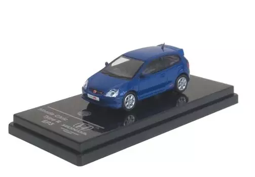 PARAGON PARA64 Honda Civic Type R EP3 2001 Vivid Blue Pearl RHD Готовый продукт 1/64