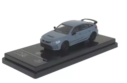 PARAGON PARA64 Honda Civic Type R FL5 2023 Sonic Gray Pearl LHD Готовый продукт 1/64