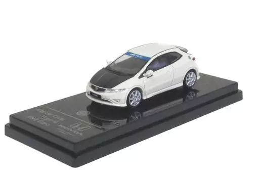 PARAGON PARA64 Honda Civic Type R FN2 Euro 2007 Hood LHD Готовый продукт 1/64 Белый/Карбон