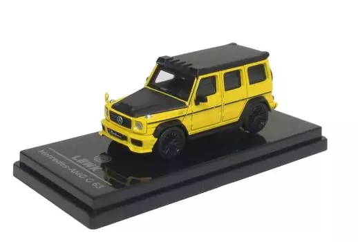 PARAGON PARA64 Liberty Walk Mercedes AMG G63 Желтый LHD 1/64