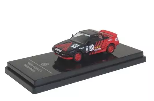 PARAGON PARA64 Toyota MR2 Mk1 AW11 1985 Autocross Спецификация покраски RHD Готовый продукт 1/64