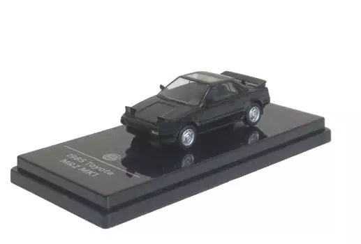 PARAGON PARA64 Toyota MR2 MK1 AW11 1985 Metallic Black LHD Готовый продукт 1/64