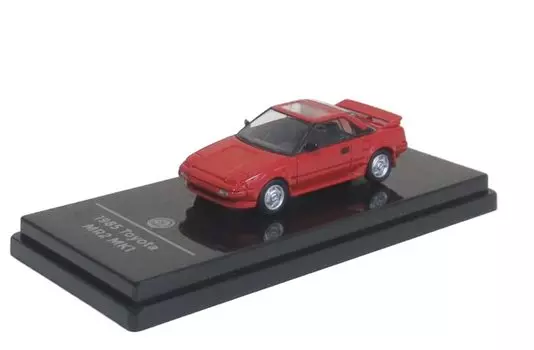 PARAGON PARA64 Toyota MR2 MK1 AW11 1985 Super Red LHD Finished Product 1/64