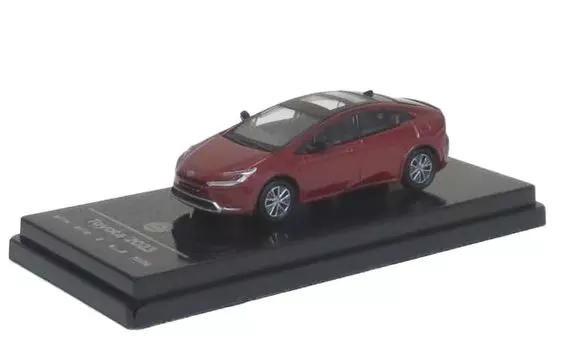 PARAGON PARA64 Toyota Prius 2023 Supersonic Red LHD Готовый продукт 1/64