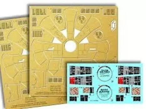 Paragrafix DeAgostini Millennium Falcon Gunport Photograved Decal Set 1/43 & [Предмет]