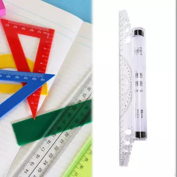 Параллельная роликовая линейка для рисования линий, универсальный измерительный инструмент для