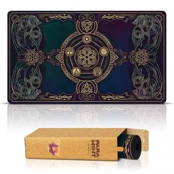 Paramint Lucid Dragon Blast - игровой коврик MTG - совместимый с Magic the Gathering игровой коврик - играйте в MTG, YuGiOh, Pokemon, TCG - оригинальное оформление игрового коврика