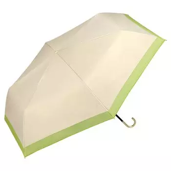Parasol Folding Umbrella Blackout Organdy Bicolor Mini Shading UV Protection For Both Sunny and Rainy Ladies Feminine Stylish Cute Women Wpc. бежевый