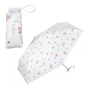 Parasol Pokemon Shading Together Happy Mini Off rate UV cut rate Heat shielding For both sunny and rainy Folding umbrella Lightweight Collaboration