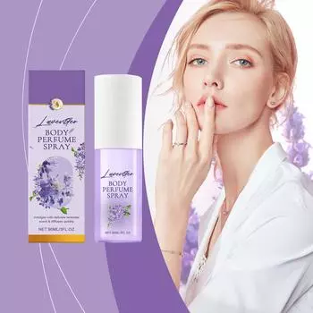 Парфюм для тела Lavender Body Perfume Spray 90 мл. Стойкий аромат лаванды. Приятный свежий цветочный парфюм. One Size