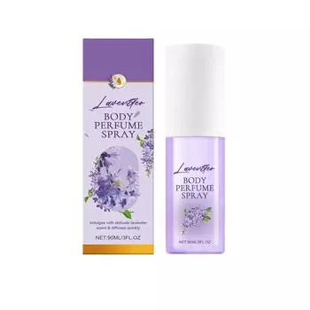 Парфюм для тела Lavender Body Perfume Spray 90 мл. Стойкий аромат лаванды. Приятный свежий цветочный парфюм. One Size