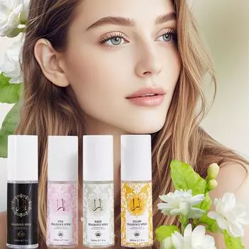 Парфюм для волос и тела, спрей для духов, стойкий, спрей для мужчин, водный аромат, призванный олицетворять мужскую силу, феромоны, подарок для мужчин, 80 мл One Size белый