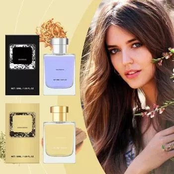 Парфюм Ежедневный Портативный Натуральный Свежий Парфюм Charm Парфюм Стойкий Парфюм Свежий Парфюм Женские Духи 50 мл One Size золотой