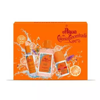 Парфюмерный набор унисекс Alvarez Gomez Orange Agua de Colonia Concentrada, 3 предмета