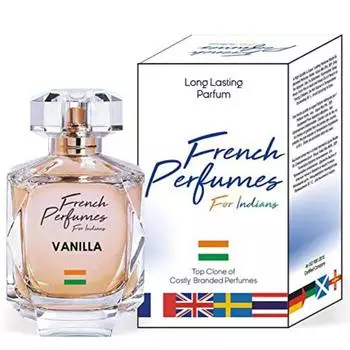 Парфюмерный спрей Parag Fragrances Vanilla для женщин в тяжелом флаконе из хрустального стекла 50 мл 50 ml