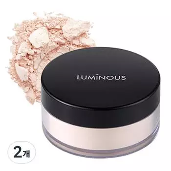 Парфюмированная пудра для лица Tony Moly Luminous, оттенок 01 Bright Beige, 2 шт.