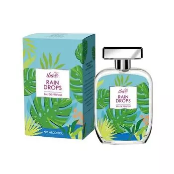 Парфюмированная вода Iba – Rain Drops, 100 мл, парфюмированный спрей | Стойкий аромат Aqua для женщин l Дружелюбный к коже свежий парфюм на каждый день