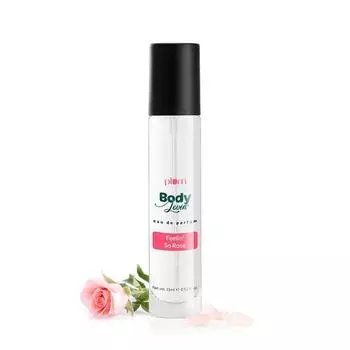 Парфюмированная вода Plum BodyLovin Feelin So Rose | Роскошные духи для женщин | Свежие цветочные, розовые и мускусные ноты | Удобен для путешествий | Кайф от веселья (15 мл)