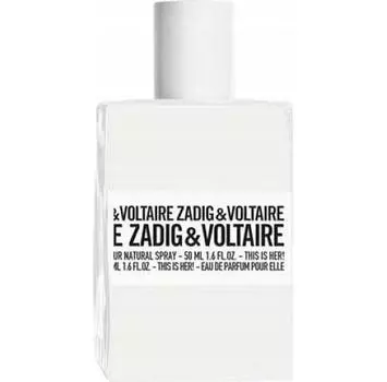 Парфюмированная вода Zadig Voltaire This Is Her Pour Elle 100ml