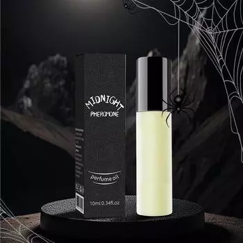 Парфюмированное масло с феромонами на Хэллоуин, праздничные парфюмированные масла, стойкие ароматы 10 мл One size чёрный