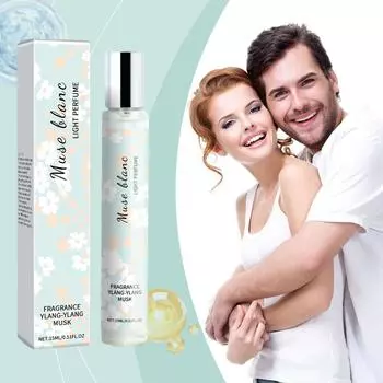 Парфюмированное масло с феромонами, стойкие духи, подходящие для Дня святого Валентина, вечеринок, музыкальных фестивалей, свиданий, 15 мл One Size синий