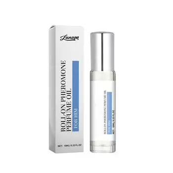 Парфюмированное масло с феромонами, стойкие духи, подходящие для вечеринок в честь Дня святого Валентина, музыкальных фестивалей, свиданий для него, 10 мл*2 One Size белый