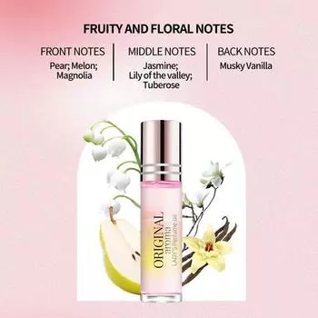 Парфюмированное масло, стойкие духи, подходят для Дня святого Валентина, вечеринки, музыкального фестиваля, свидания 10 мл One Size белый
