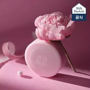 Парфюмированное мыло Milkbaobab Blooming 100 г 2 шт. white musk