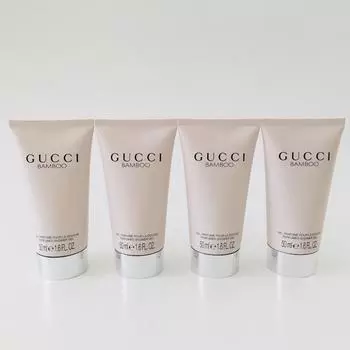 Парфюмированный гель для душа Gucci Bamboo 200 мл (4x 50 мл)