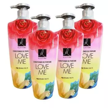 Парфюмированный кондиционер Elastine Love Me, 600 мл, 4 шт.