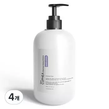 Парфюмированный лосьон для рук Dear Cupea Moisture White Musk, 330 мл, 4 шт.