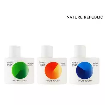 Парфюмированный лосьон для тела Nature Republic Hours, популярный в Корее. NO1. Wash & Lotion