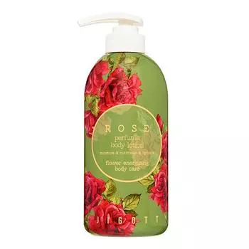 Парфюмированный лосьон для тела с экстрактом розы Jigott Rose Perfume Body Lotion 500мл