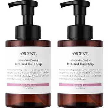 Парфюмированный пенящийся гель для мытья рук Ascent Blooming Garden, 2 шт., 500 мл