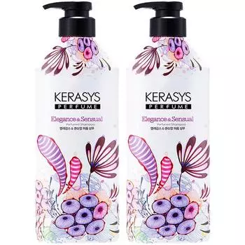 Парфюмированный шампунь Kerasys «Элегантность и чувственный аромат», 980 мл, 2 шт.