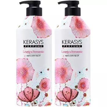 Парфюмированный шампунь Kerasys Lovely & Romantic Fragrance, 980 мл, 2 шт.