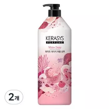 Парфюмированный шампунь Kerasys White Daisy с ароматом ромашки, 2 шт., 1 л