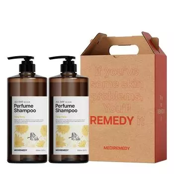 Парфюмированный шампунь Medi Remedy + Подарочная упаковка шампуня Иланг-иланг 1000 мл, 2 шт.