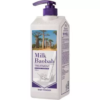 Парфюмированный шампунь MILK BAOBAB детская присыпка 500мл