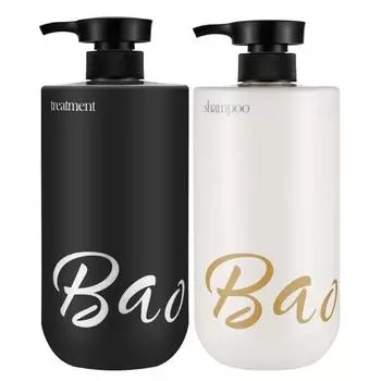 Парфюмированный шампунь Premium Glycine Beauty Salon 930мл, аромат детской присыпки, 2 шт.