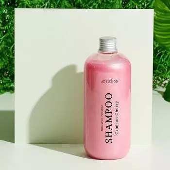 Парфюмированный шампунь с натуральным маслом Adsion (Аромат малиновой вишни) 500мл