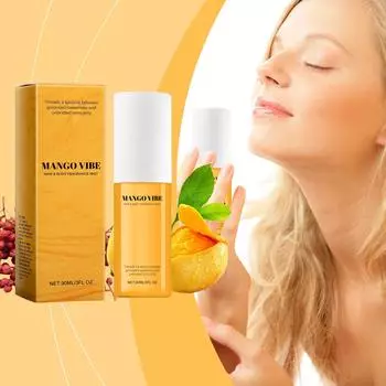 Парфюмированный спрей, для тела, кожи, запястий, шеи, сохраняющий свежесть и элегантность духов-спрей 90 мл One Size