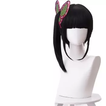 Парик Akixen Kurihana Rakukanao Tsuyuri Kanao для косплея, аниме, сетка для волос, мода, настоящее событие, Хэллоуин, Рождество, термостойкий костюм для маскировки, школа