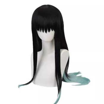 Парик Akixen Tokito Muichiro для косплея, аниме, сетка для волос, мода, настоящее событие, Хэллоуин, Рождество, термостойкий костюм для маскировки, школьный фестиваль, культурный