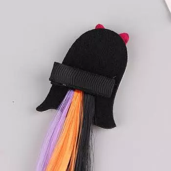 Парик для Хэллоуина, заколка для волос, детский, взрослый, праздничный ... головной убор, парик, косплей, украшение, головной убор для девочек, аксессуары для волос