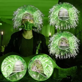 Парик для косплея на вечеринку и танец на голове, креативная праздничная декоративная повязка на голову One Size