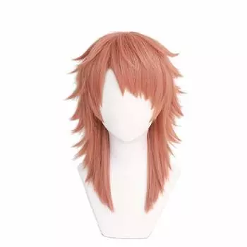 Парик для косплея Sabusagi Sabito Party Disguise Косплей Парик 3 бонусных предмета В комплекте эксклюзивная заколка для волос и блокнот Термостойкий + сетка,