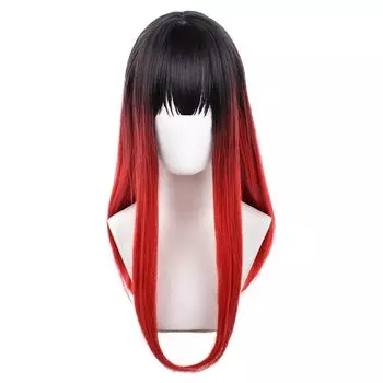 Парик для косплея Тасуку Цубакино ВЕТРОВКА Парик для косплея Термостойкий парик Аниме-парик Маскировка костюма Парик для ежедневных съемок Культурный фестиваль Хэллоуина